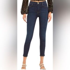 Frame Le High Skinny Crop Jeans